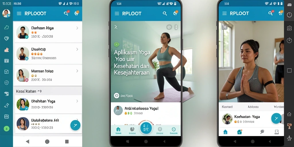 Antarmuka RPLOOT yang ramah pengguna untuk latihan Yoga.